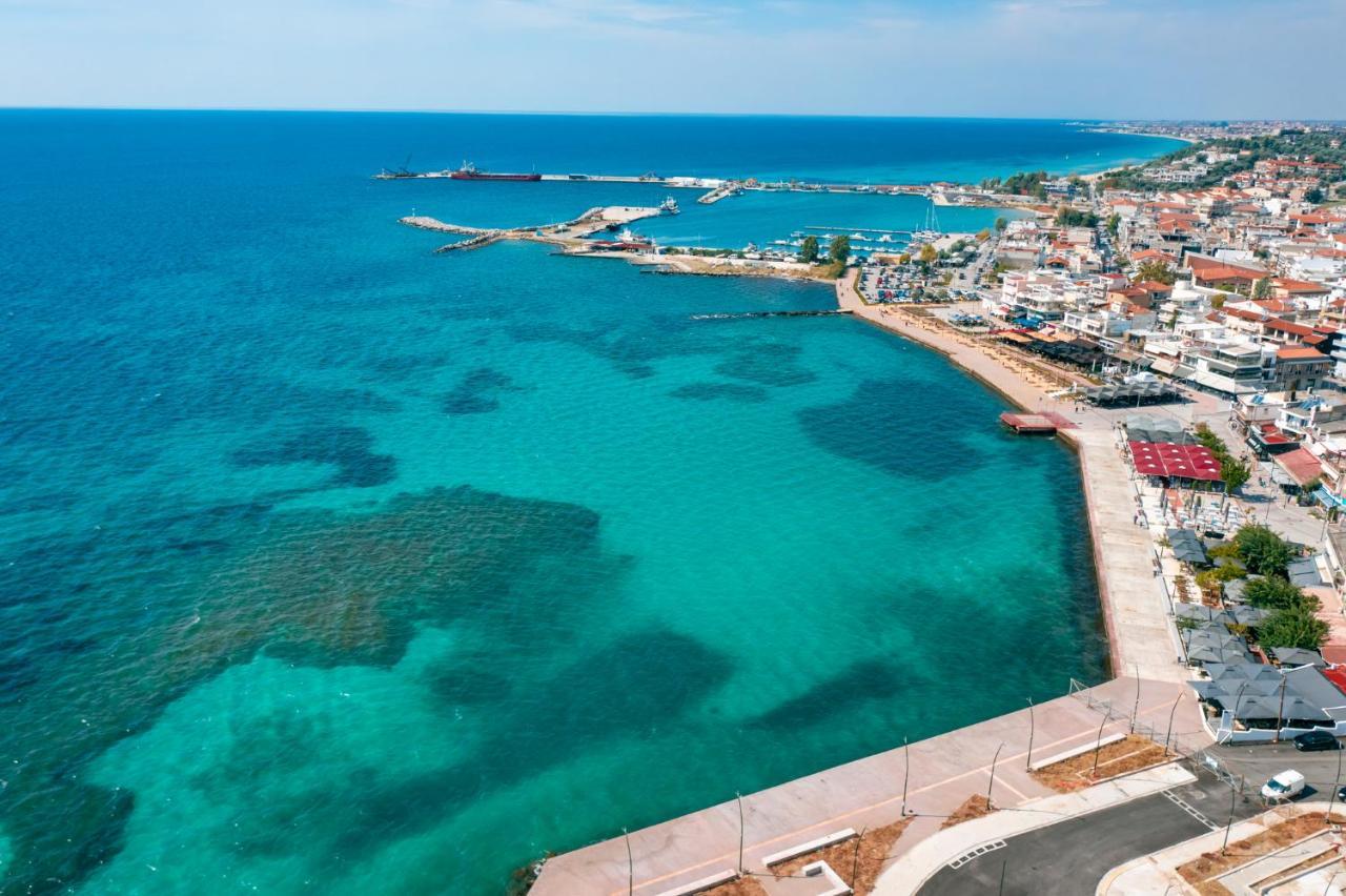 Maravilla Seaview Apartment Nea Moudania Bagian luar foto