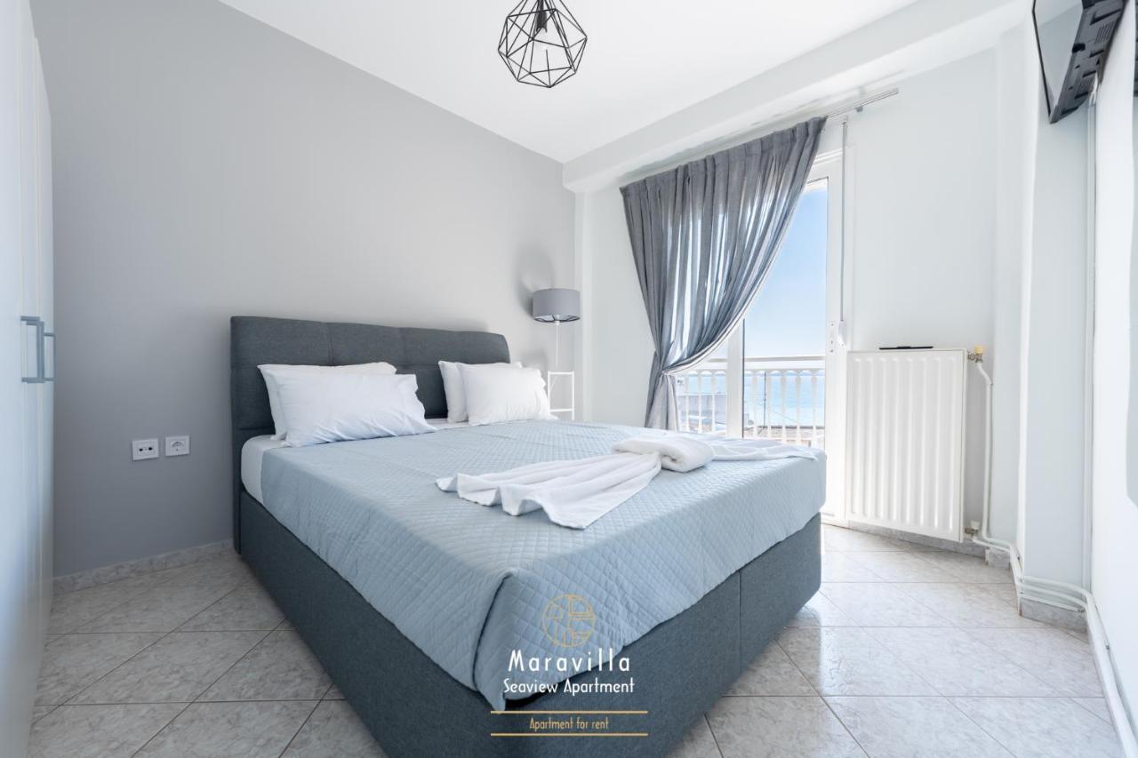 Maravilla Seaview Apartment Nea Moudania Bagian luar foto