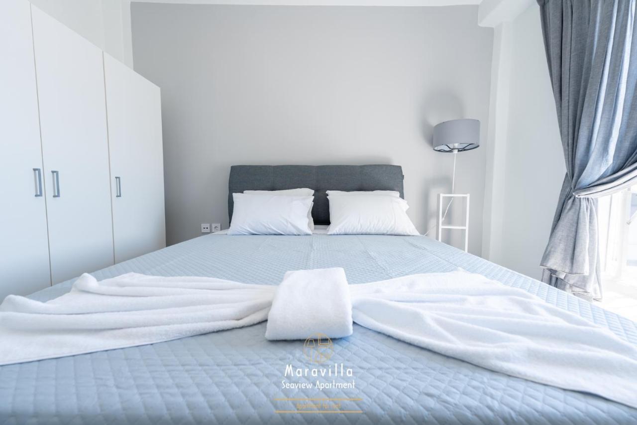 Maravilla Seaview Apartment Nea Moudania Bagian luar foto